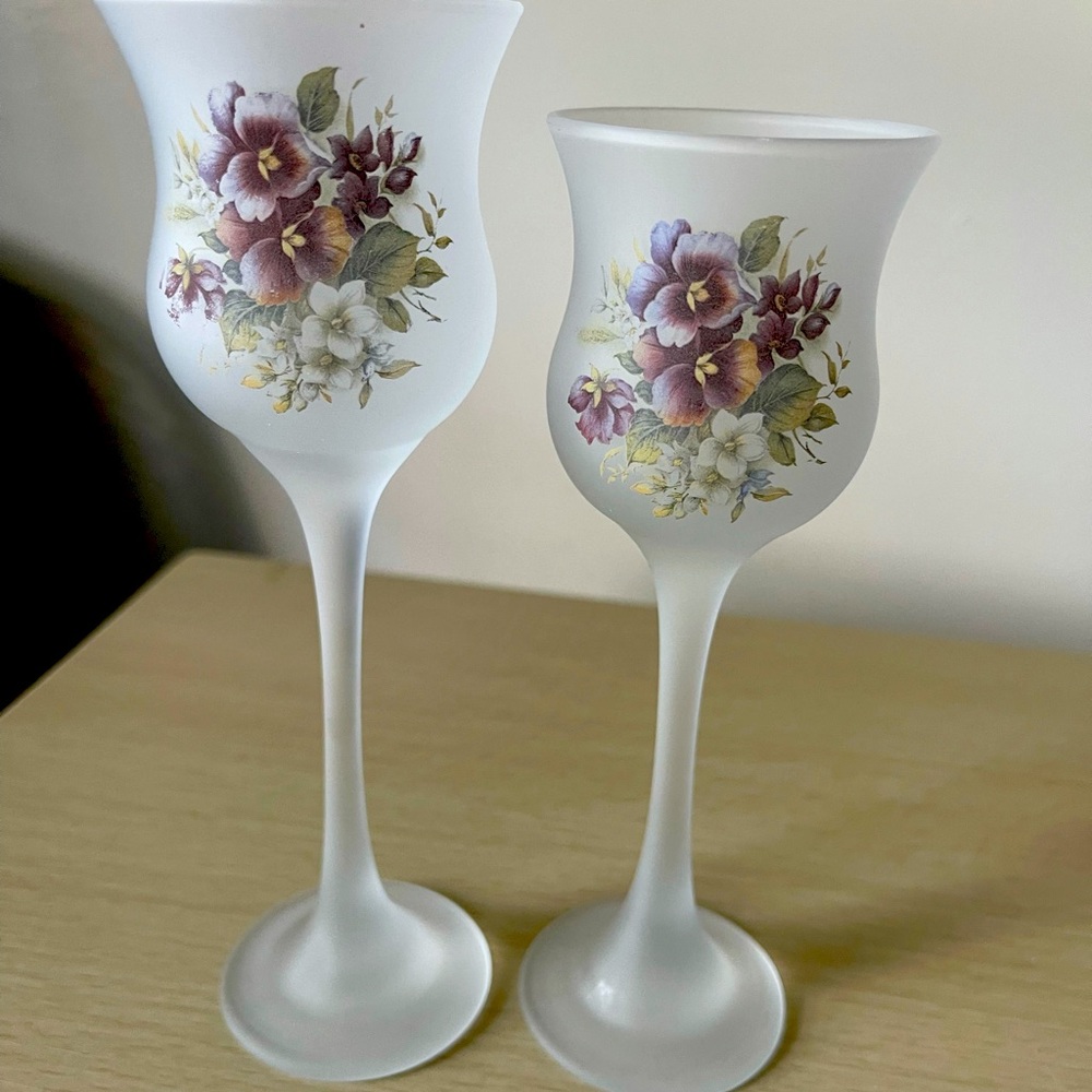 Glasses on a Long Stem